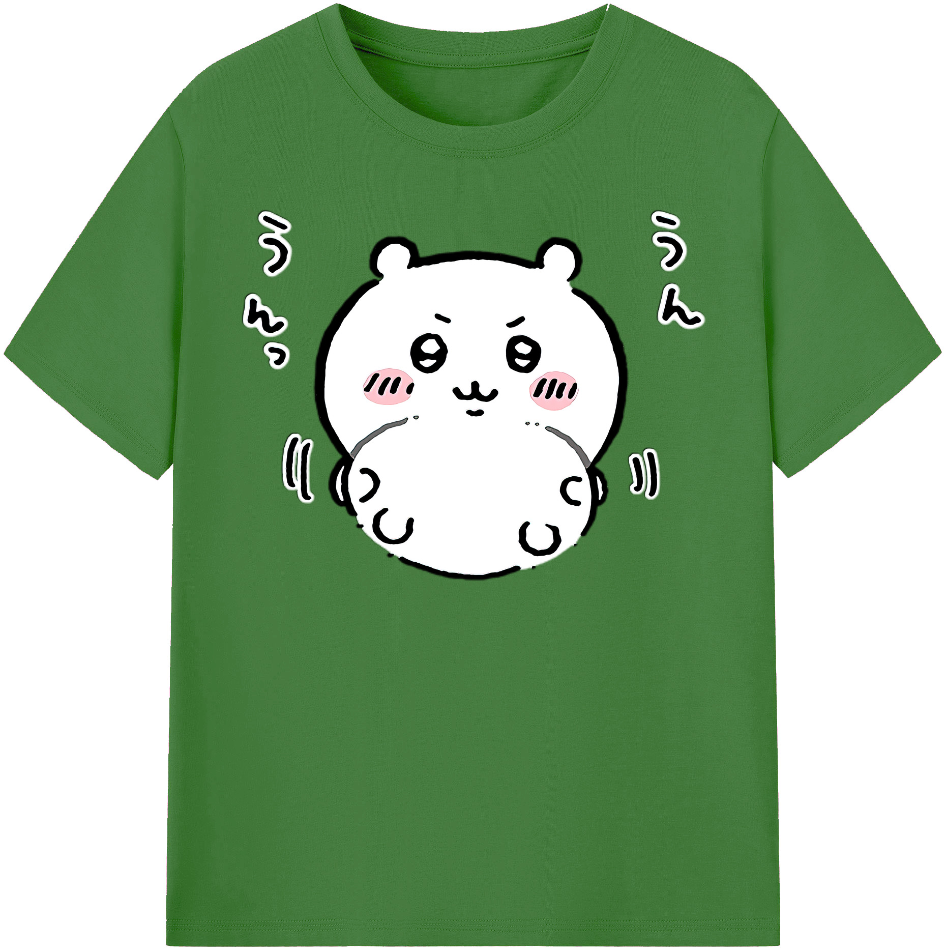 （画像用） ちいかわ ちいかわ Chii-kawa chiikawa レディースカジュアルプリントTシャツ（綿100％）